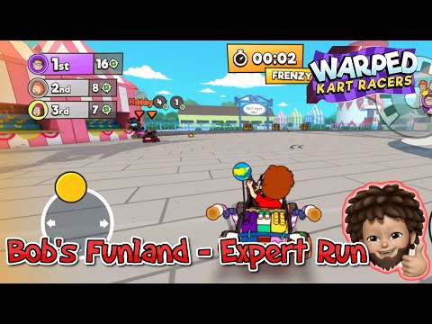 Warped Kart Racers - Bob's Funland - Expert Run
