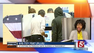 Is in-person voting safe during a pandemic? p1