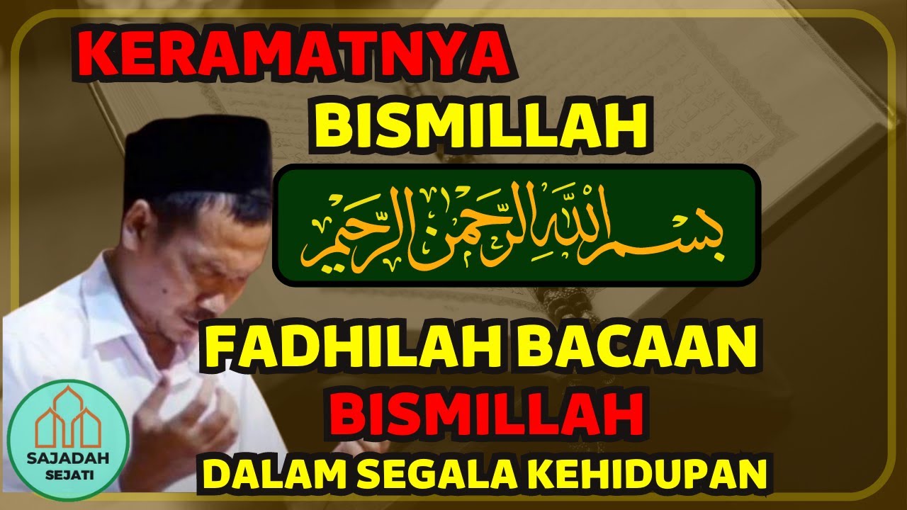 GUS BAHA KERAMATNYA BISMILLAH, FADHILAH BACAAN BISMILLAH GUS BAHA