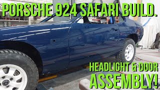 Building a Porsche 924 Safari: building up the body after repaint - Part 2