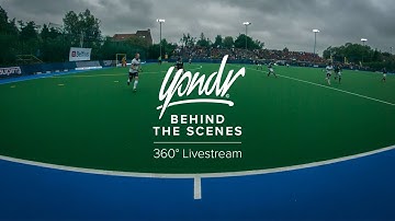 Behind the scenes of 360° multi-cam livestream of Belgian Hockey Finals 2018