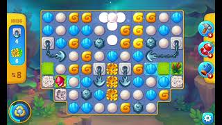 Fishdom Easy Level 10136 ( with ingame lightning and firecracker boosters)