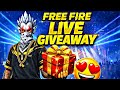 Free Fire Boss's Live FREE DIAMOND |Road To 100k BR Booyha! GIVEAWAY #freefirelive #live #shorts