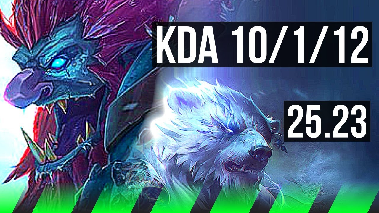 TRUNDLE vs VOLIBEAR (JGL) | Legendary | EUW Diamond | 25.23
