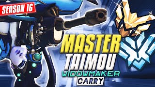 Taimou Carries Masters With Widowmaker Overwatch S16