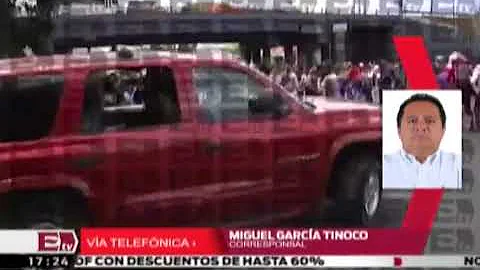 Automovilista se molesta y embiste a normalistas e...