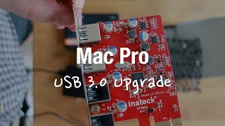 Mac Pro 4.1 and 5.1 USB 3.0 Upgrade Speed Test (Inateck KT4004)
