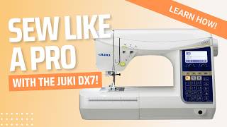 Juki HZL-DX7 | Professional Sewing Starts Here (Full Demo)