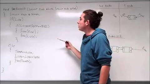 Eliminar nodo al inicio (lista doble) en C