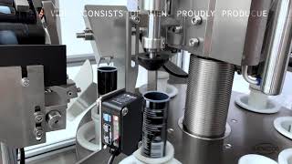 Automatic soft tube and filling machine screenshot 1