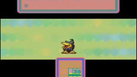 The crashing of earthbound (Debug menu battle)