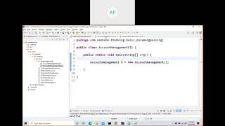 java training part 2  session 5 method in other class parameter passing and return value