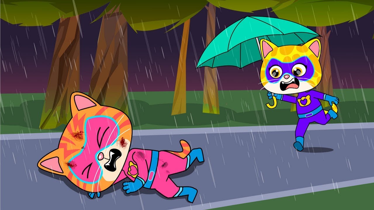 Oh No, Ginny fainted?? - SuperKitties Funny Animation