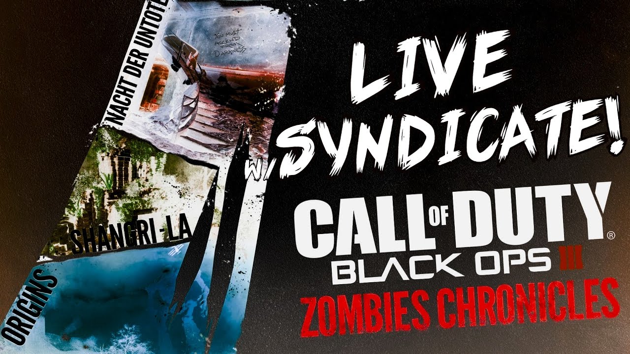 Black Ops 3: ZOMBIE CHRONICLES Easter Egg! *LIVESTREAM* w