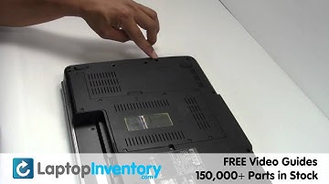 Dell Inspiron 1525 1545 Hard Drive Replacement Guide (HD) - Install Fix Replace - Laptop Notebook