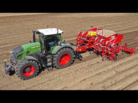 Planting Potatoes | Fendt 930 + 8 row Grimme GL 860 Compacta | Loowa