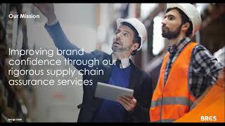 BRCGS - A Pathway to GFSI Certification Webinar