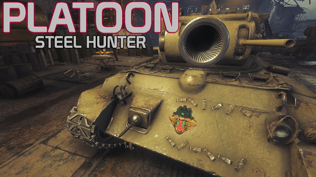 streamer setup Steel Hunter: 1 hour platoon edition. This is actually fun!