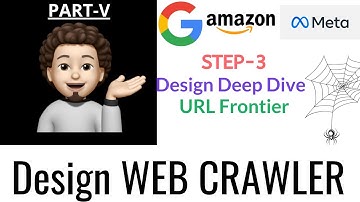 Design Web Crawler (Part-V) : Google, Amazon, Meta : STEP-3 : Design Deep Dive (URL Frontier) 🏗⚙️👷
