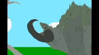 titanus Methuselah vs clover field|dc2 animation remake 10'000 view special