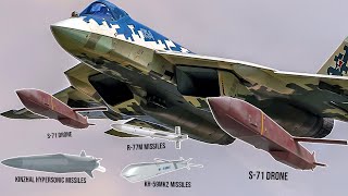 Russian Su57 Fighters With New Weapons And Equipment Have Arrived In The Russian Air Force