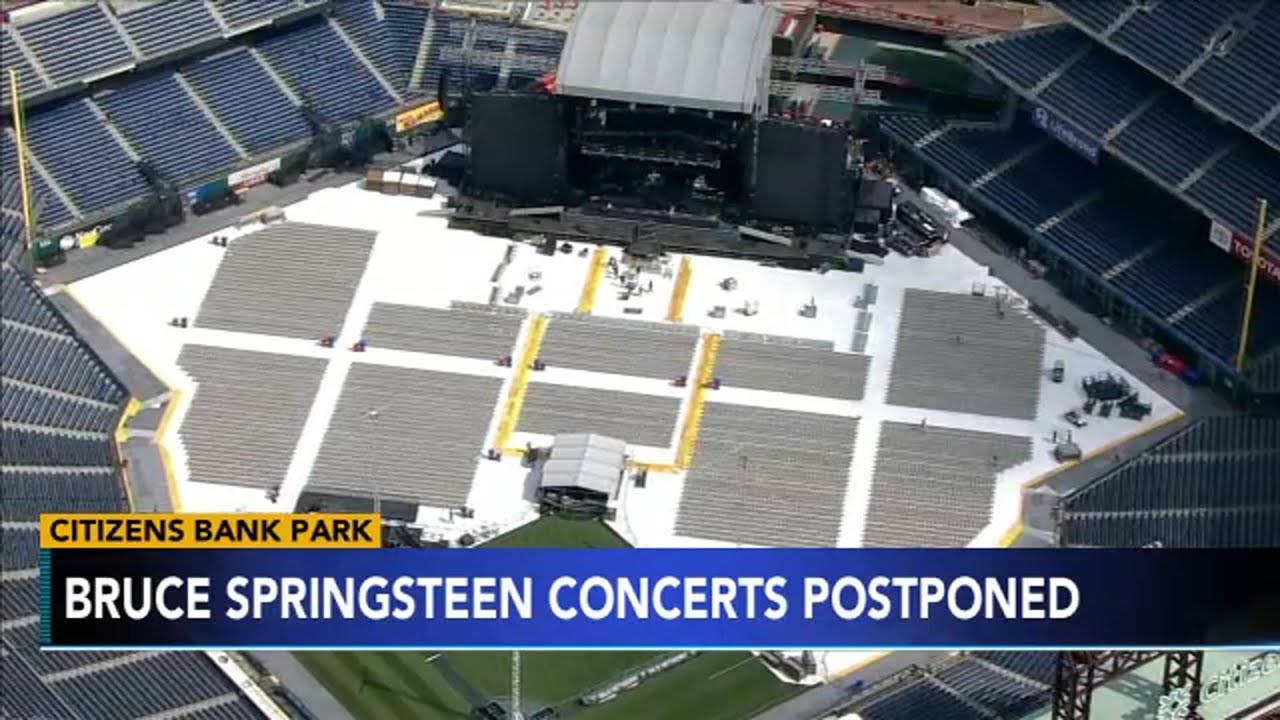 Bruce Springsteen postpones 2 Philadelphia shows due to illness