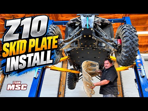 CFMOTO Z10 HD Full Skid Plate Install Video Team MSC by Trail Armor