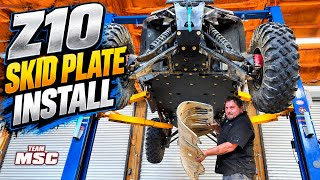 CFMOTO Z10 HD Full Skid Plate Install Video Team MSC by Trail Armor