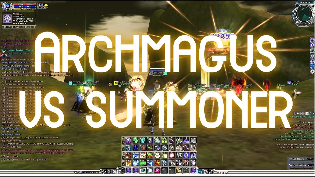 Why I changed class to ArchMagus - RF Online PlayPark NeoNexus