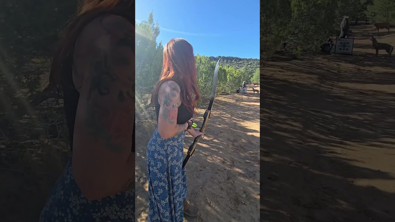 Feathered arrows & recurves 