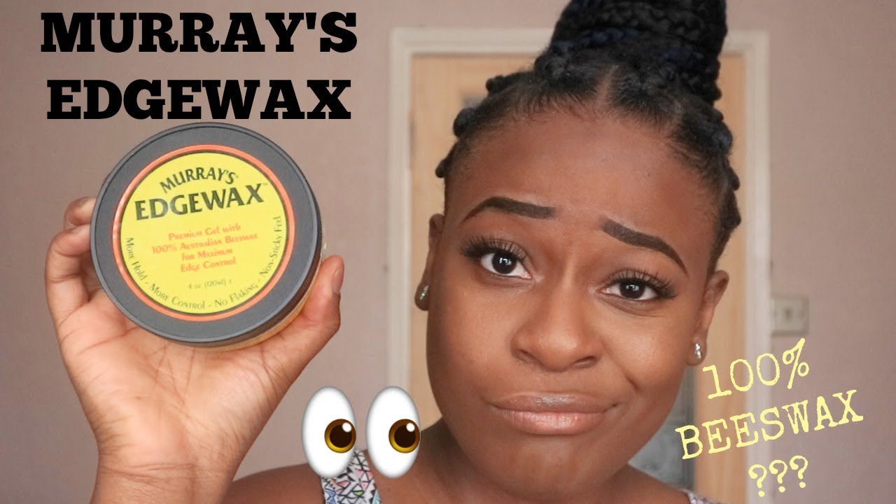 MURRAY'S EDGE WAX REVIEW ON 4C HAIR TESTING MURRAY'S EDGE WAX ON MY 4C  EDGES FOR 12 HOURS AND.. 