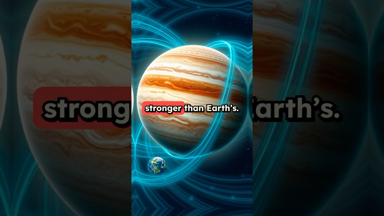 Jupiter 🌌⭐ is a Huge Magnet 🧲!  