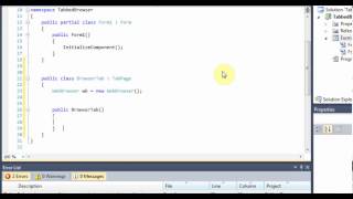 C# - How to Add Tabs to a Web Browser