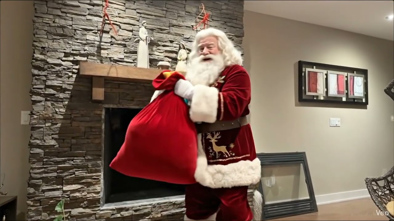 Santa arrived