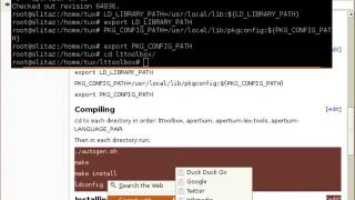 How to install Slitaz on Apertium