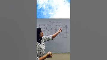 Truth table part 2