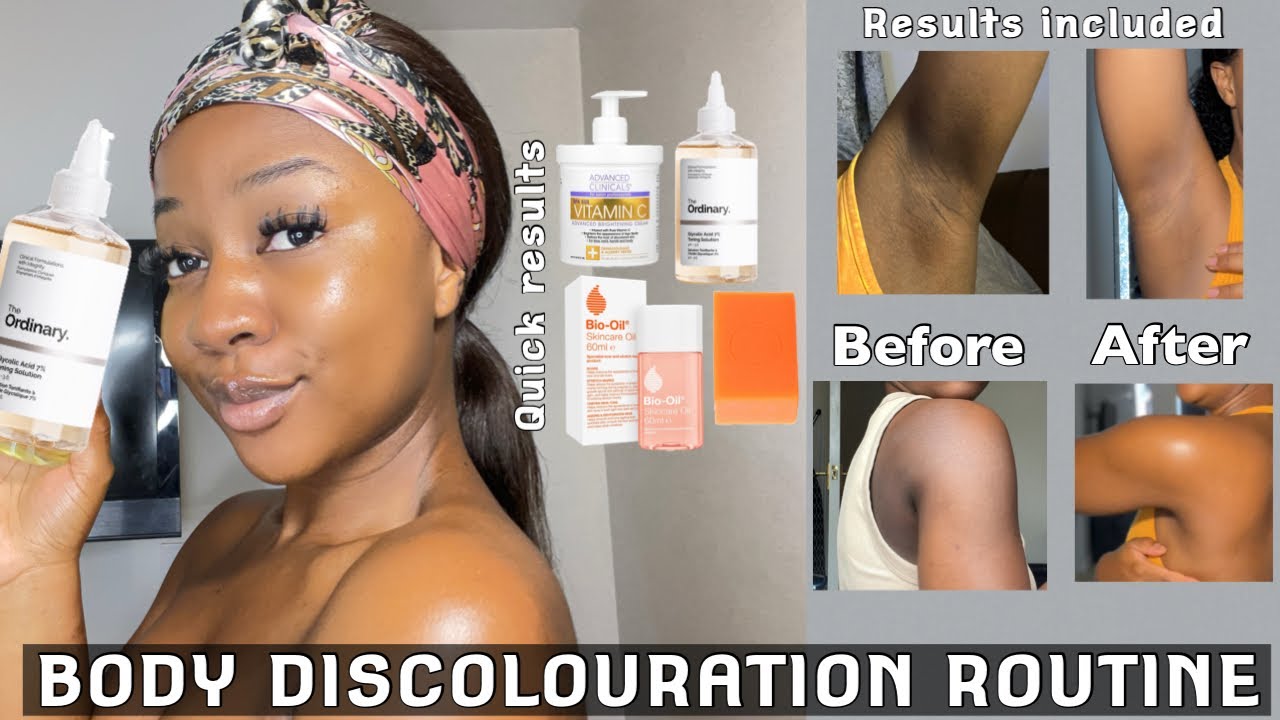 КАК Я ИЗБАВИЛАСЬ ОТ ПЕЧАТИ ТЕЛА | Быстрое и простое руководство для ровного тона кожи ‼️