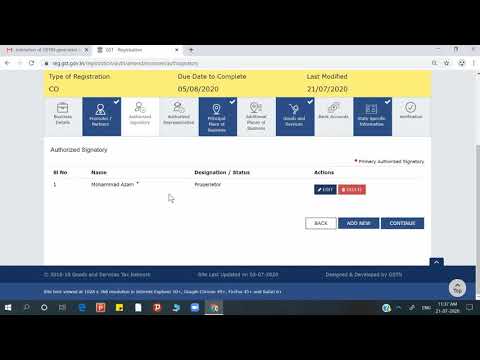 First Time Login GST Portal by Deepak Gupta