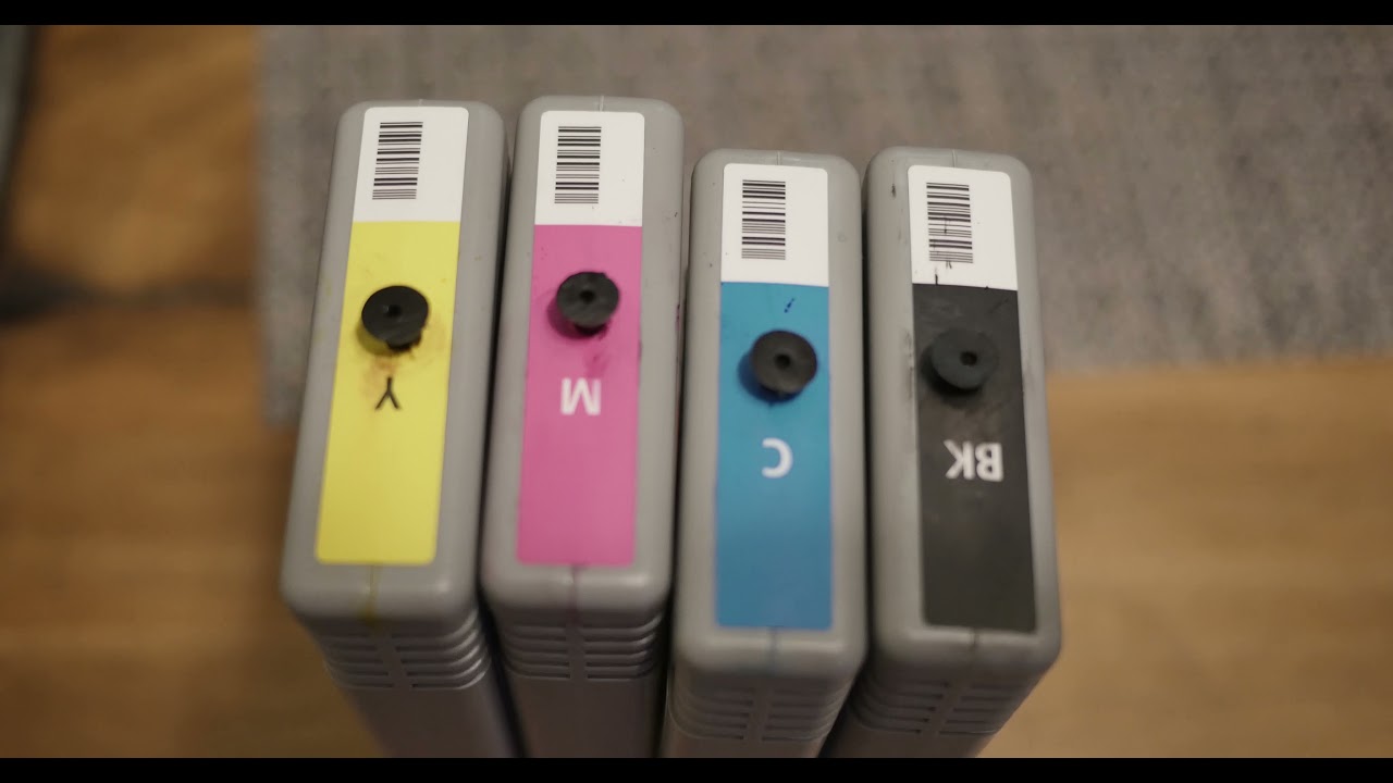 Refilling the ink | Canon Prograf TA-20