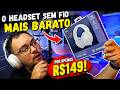 O HEADSET SEM FIO MAIS BARATO DE 2026? 😱 Fortrek Wise Air por APENAS R$149! Unboxing