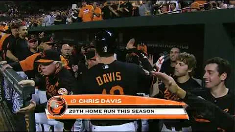 2012/09/28 Davis' two-run homer