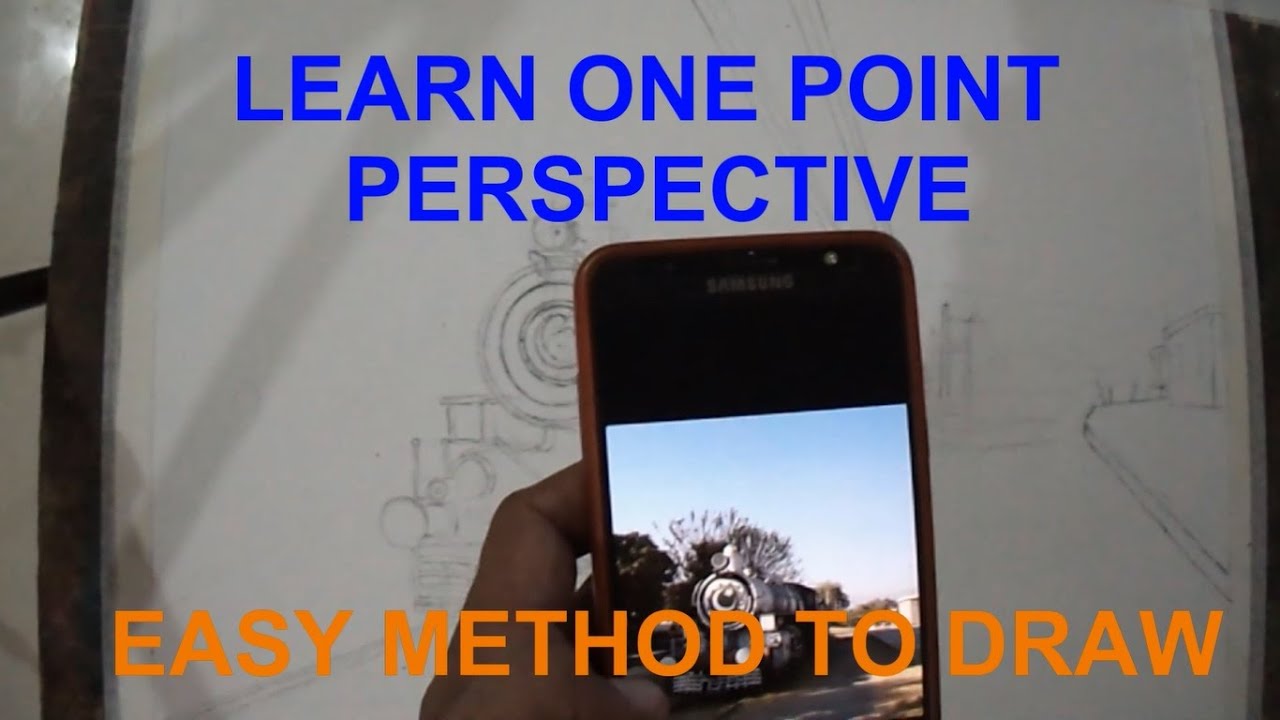 Easy Method to understand and draw One Point Perspective - YouTube