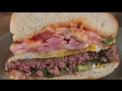 Phantom Gourmet Mainely Burgers in Cambridge