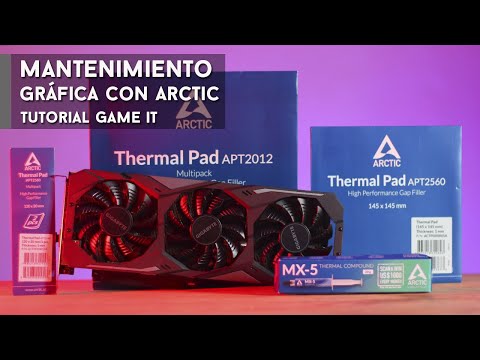 Tutorial de mantenimiento de Tarjeta Gráfica con Arctic | GameIt ES