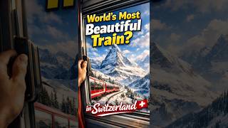 world’s most beautiful train ride — the Bernina Express #SwissTrain #WorldsMostBeautifulTrain #trip