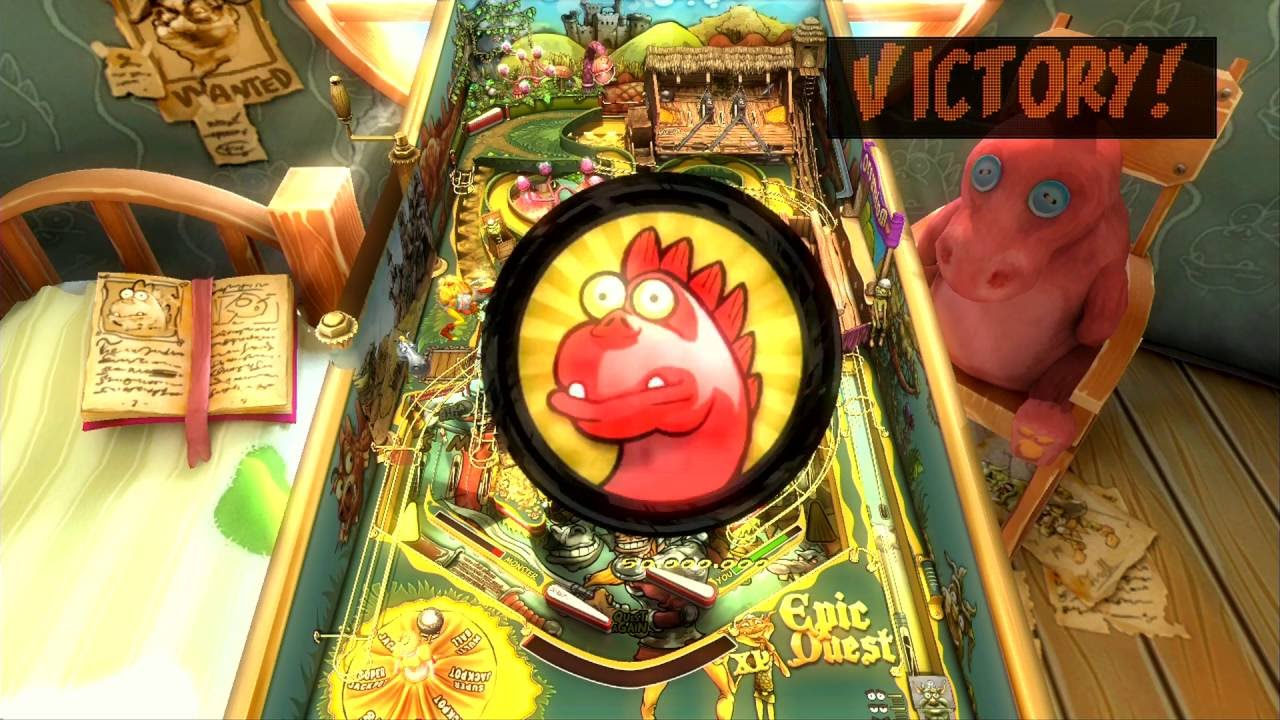 PS3 Zen Pinball "Dragon Rider" trophy (Epic Quest)