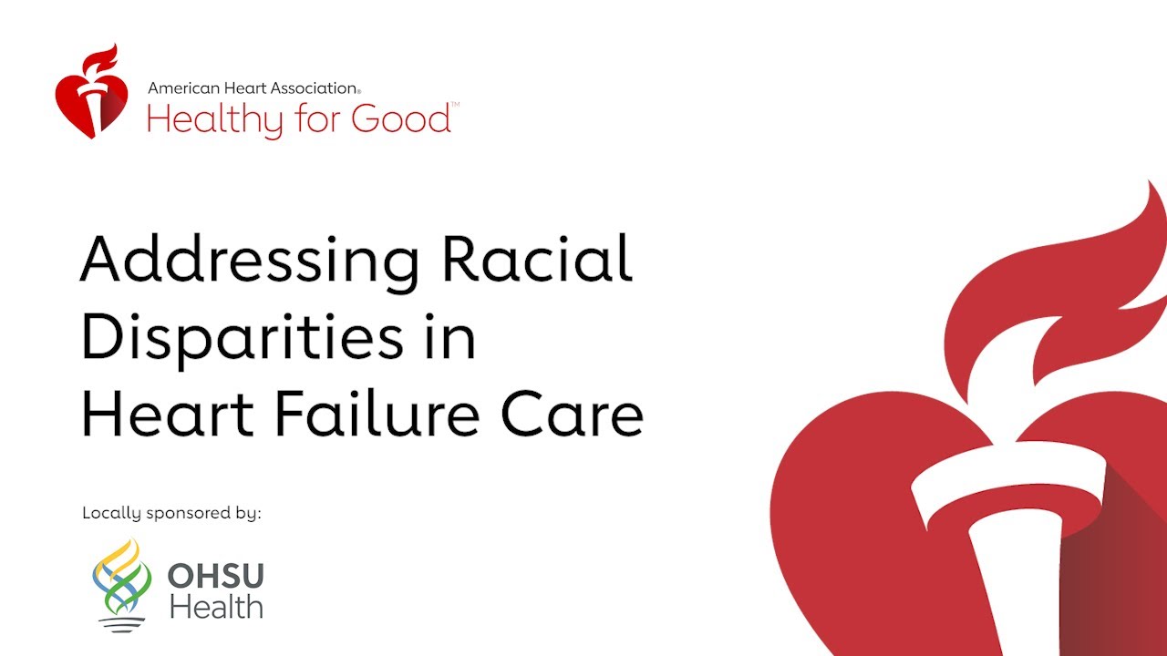Addressing Racial Disparities in Heart Failure Care - YouTube