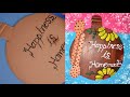 How to make a Paper wall hanging || DIY kichen wall hanging || #art #diy #craft #creative #asmr 