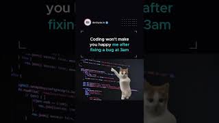 The Pure Joy of Fixing a Bug at 3 AM ✨ #shorts #codinglife #programmer