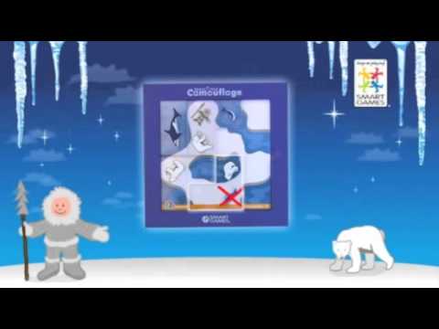 Игра головоломка Северный полюс Камуфляж Bondibon